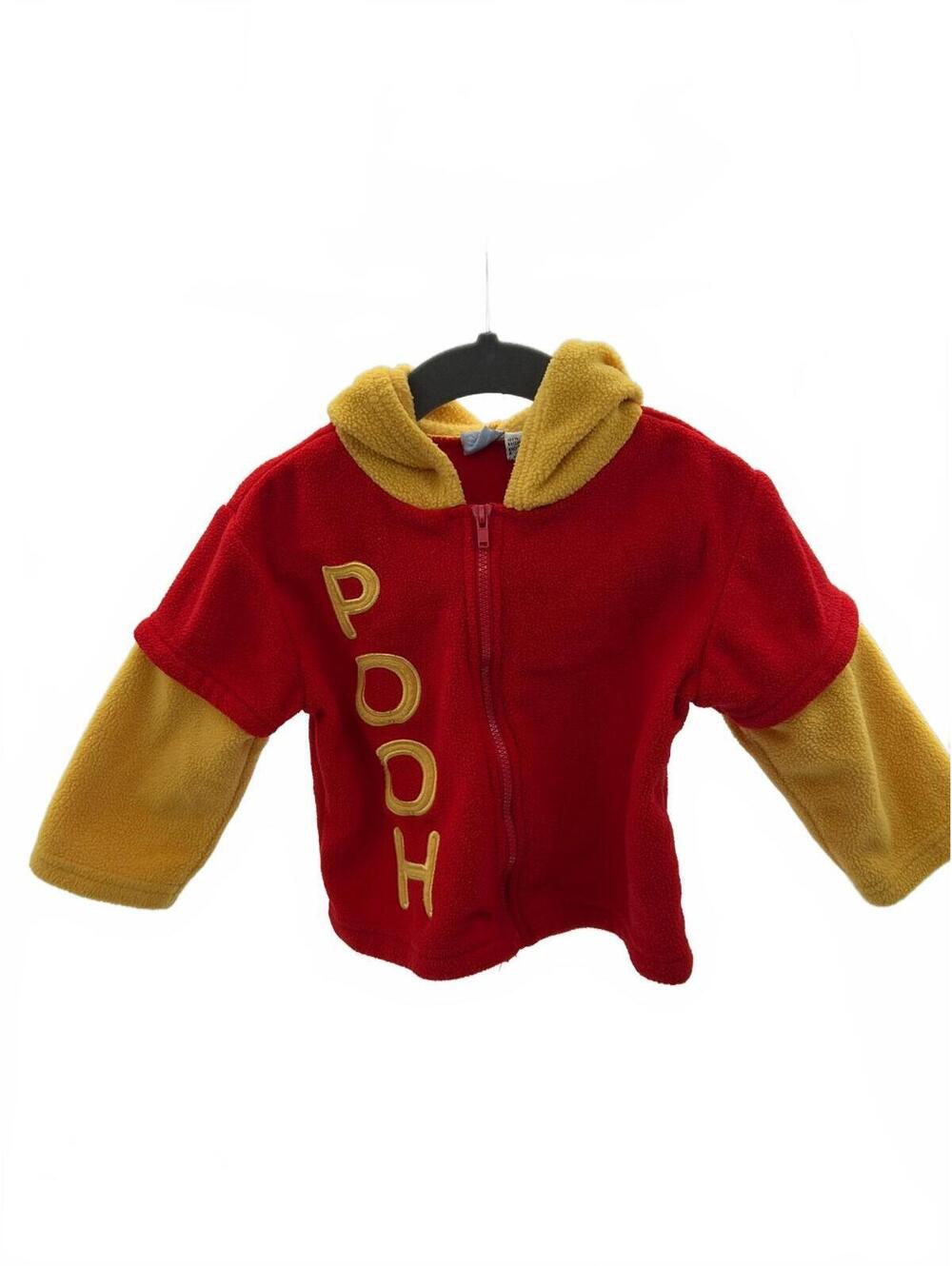 Disney Winnie the Pooh Toddler Fleece Jacket with Hood Size 12M